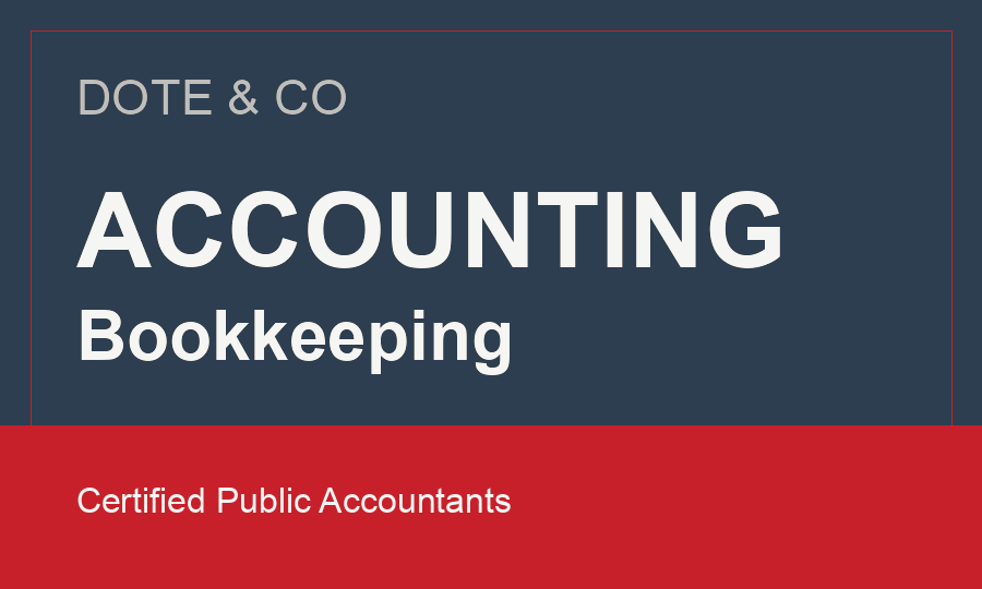 Accounting and bookkeeping service